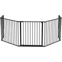 Los mejores  - Baby Dan - Barrera de seguridad modulable flex xl - negro